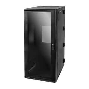Strong SR-WMS-24U Wall Mount Rack System, 24U, Steel, Black