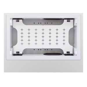 Strong SM-RBX-8-WH VersaBox Recessed Dual Layer Flat Panel Solution, 8x14", White