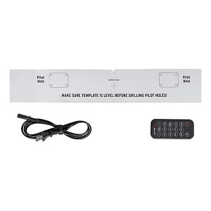 Episode ES-PWR-SNDBR-180-BLK 2.1 Active Soundbar System with 8" Wireless Subwoofer