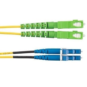 Panduit F92ERANLNSNM020 Fiber Optic Patch Cord, OS2 2-Fiber 1.6mm PC OFNR, 20m