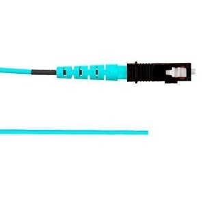 Panduit FZ1BN3NNNSNM003 1-Fiber Patch Cord, OM4, SC Simplex to Pigtail, 900Mu Buffered, Standard Polarity