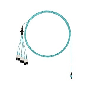 Panduit FXTRP8NUSSNF052 OM3 12-Fiber Round Harness Cable, Plenum, 52'