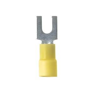 Panduit PV10-14FX-L Splice Connector, Fork Terminal with Expanded Vinyl Insulation
