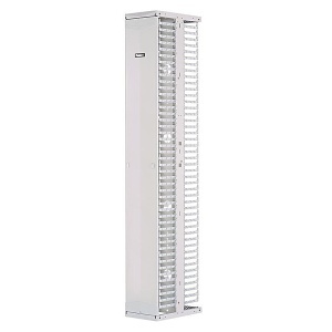 Panduit PR2VSD12WH PatchRunner2 Vertical Dual-Sided Cable Manager, 1-Door, 45RU, 12" Wide, White