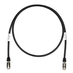 Panduit STP6X2BL CAT6A Patch Cord, S/FTP Design, Black