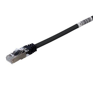 Panduit STP6X1.5MBL CAT6A Patch Cord, S/FTP Design, Black