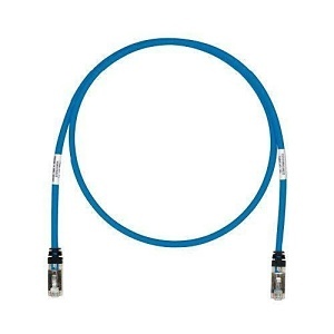 Panduit STP6X40MBU CAT6a Patch Cable, 28 AWG Shielded Patch Cord, CM/LSZH, 40m, Blue