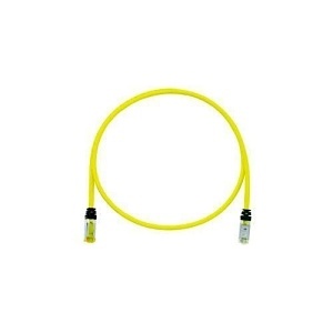 Panduit STPK6X5MYL CAT6a Patch Cord, 26 AWG Shielded, 5m, Yellow