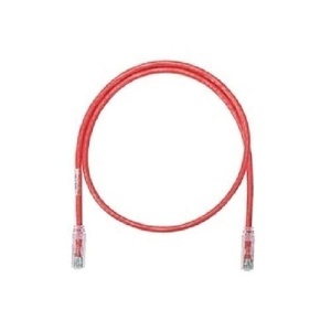 Panduit NK6APC10RD Netkey CAT6A Patch Cord, 1', Red