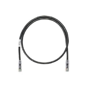 Panduit NK6APC50BL, Netkey CAT6A, PATCH CORD, 50-Pack, Black