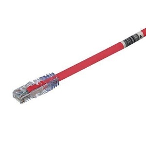 Panduit UTP6AX10MRD TX6A 10Gig Pan-Net CAT6a 24 AWG Patch Cord, 10 Gb/s UTP, 10m, Red