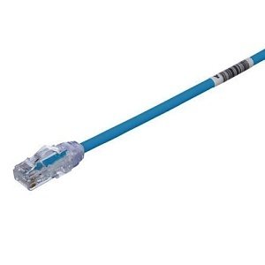 Panduit UTP28X10BU CAT6a 28 AWG Patch Cord, UTP, CM/LSZH, 10', Blue