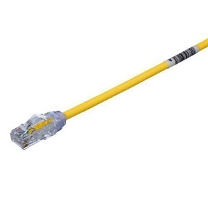 Panduit UTP28X30YL CAT 6A 28AWG Unshielded Twisted Pair Patch Cord, 30', Yellow