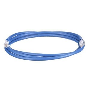 Panduit UTP6AX45BU TX6A CAT6a 24 AWG Patch Cord, 10 Gig UTP, 45', Blue