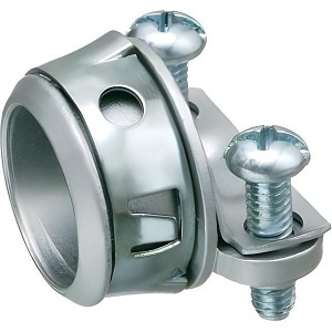 Arlington 841ST Snap-Tite NM Cable Connector, 3/8" Trade Size, 1/2" Knockout, 100-Pack, Silver