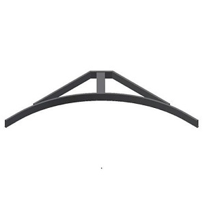 Snake Tray CM 610-CB-15 RUNWAY CORNER BRACKET, 15 RAD