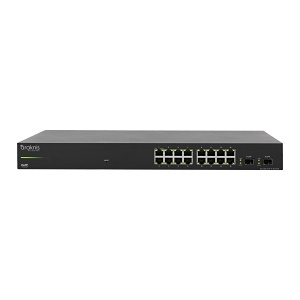 Araknis Networks AN-220-SW-F-16-POE 220 Series Managed Layer 2 Gigabit Switch with Partial PoE+, 16-Ports, Front Facing Ports