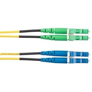 Panduit F92ERB1LNSNM030 Fiber Optic Patch Cord, OS2 2-Fiber 1.6mm PC OFNR, 30m