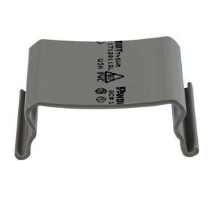 Panduit T45WR-X T-45 Surface Raceway Wire Retainer, International Gray