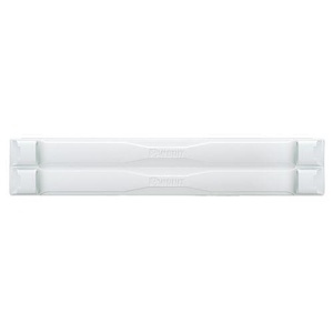 Panduit TLBP2R-V10 Tool-Less Blanking Panel, 2RU, White