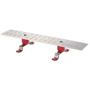 Panduit GB4B0624TPI- Grounding Busbar, 1/4" Thick, 2" Wide, 48" Long