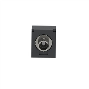 Panduit CMSTZBL ST Simplex Fiber Adapter with Module, Black