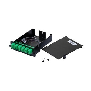 Panduit FCS9N-12-LAR  OptiCom LC Splice Cassette Preloaded with 12-Fiber Ribbon