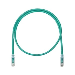 Panduit NK6PC13GRY NetKey CAT6 Cable, 24 AWG UTP Stranded Copper, 13', Green
