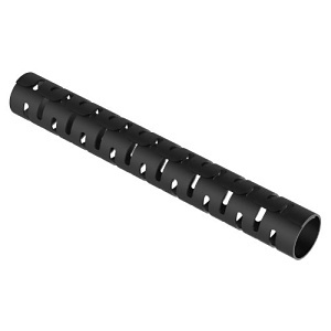 Panduit PW150F-L20 Split Harness Wrap, 0.5', Polyethylene, Black, 50-Pack