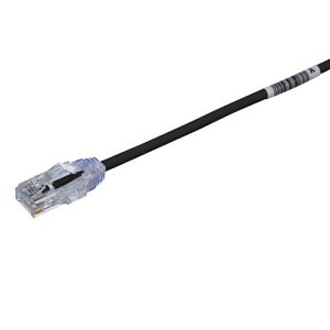 Panduit UTP28SP0.5MBL CAT6 Cable 28 AWG, UTP, Stranded, CM/LSZH, 0.5m, Black