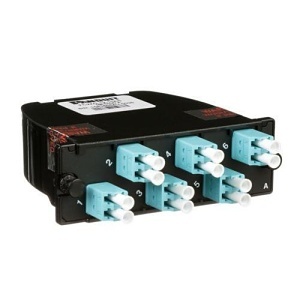 Panduit FC2XO-12-10AS 12-Fiber Optic Patch Panel, OM3 Fiber, Optimized Low Loss