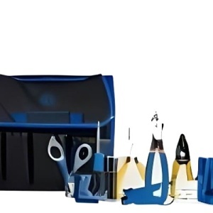 Jonard Tools TK-120 Fiber Prep Kit with Connector Cleaners, Visual Fault Locator