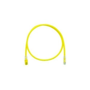 Panduit UTPKSP5MYL Keyed Copper Patch Cord, Cat 6, Yellow