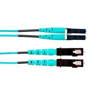 Panduit FZ2ELLNSNSNM010 OM4 2F 1.6mm PC LSZH LC DUP/SC DUP STD P Connector Cables