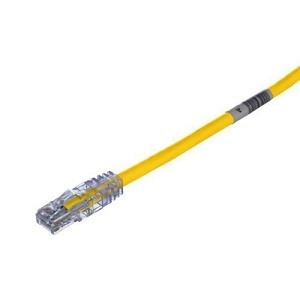Panduit UTPSP2MYLY Copper Patch Cord, Cat 6, UTP, Yellow