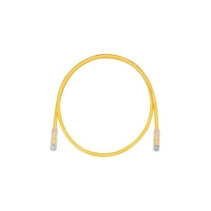 Panduit UTPSP105YLY Copper Patch Cord, Cat 6, UTP, Yellow