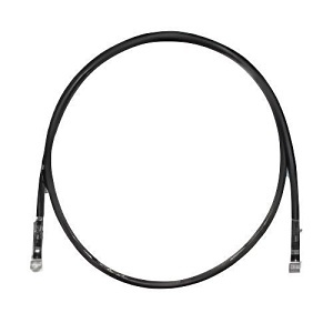 Panduit UTPSP115BLY Category 6 Copper Patch Cord, UTP, Black