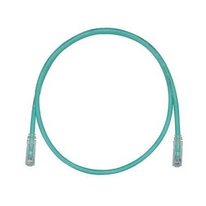Panduit UTPSP18MGRY Category 6 Copper Patch Cord, UTP, 18m, Green
