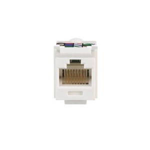 Panduit NK6TMIW CAT6 UTP Keystone Jack Module, White