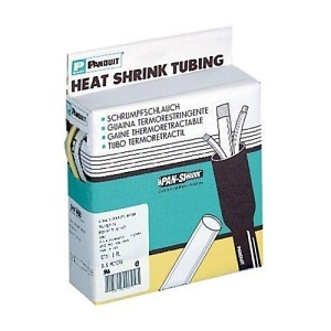 Panduit HSTT12-Q Thin Wall Heat Shrink, .12" (3.2mm) Diameter, Black
