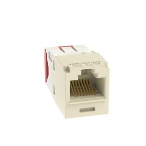 Panduit CJ5E88TGEI Mini-Com Module Cat 5E UTP Keystone Jack, 8 Pos 8 Wire