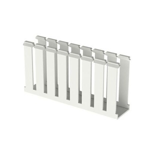 Panduit G2X5WH6 Cable Duct, White Slotted Duct PVC, 2' x 5' x 6'