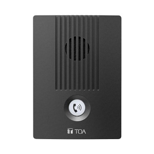 TOA N-8650DS IP Door Station with Hands-Free Conversation, Indoor, PoE, 12VDC