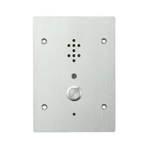 TOA KEEP - Q-N8050WP Door Sub Station with Hands-Free Conversation, Flush Mount, IP54, 48VDC