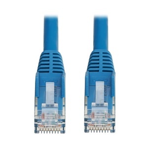 Eaton Tripp Lite N201L-0P5M-BL CAT6 Cable, Snagless Molded LSZH Wired, 0.5m, Blue