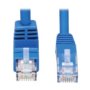 Eaton Tripp Lite N204-020-BL-DN CAT6 Cable 90dwn/180d, 20', Blue