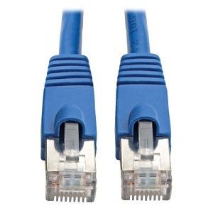 Eaton Tripp Lite N262-015-BL CAT6A Snagless Patch Cable, 15', Blue