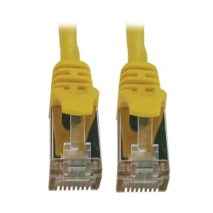Eaton Tripp Lite N262-S25-YW 25' Yellow Shielded CAT6a Patch Cable