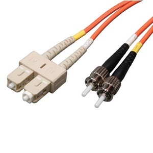 Tripp Lite N304-004 Duplex Multimode 62.5/125 Fiber Patch Cable, SC/ST, 1.2m (4')