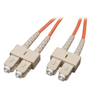 Tripp Lite N506-30M Duplex Multimode 50/125 Fiber Patch Cable, SC/SC, 30m (100')